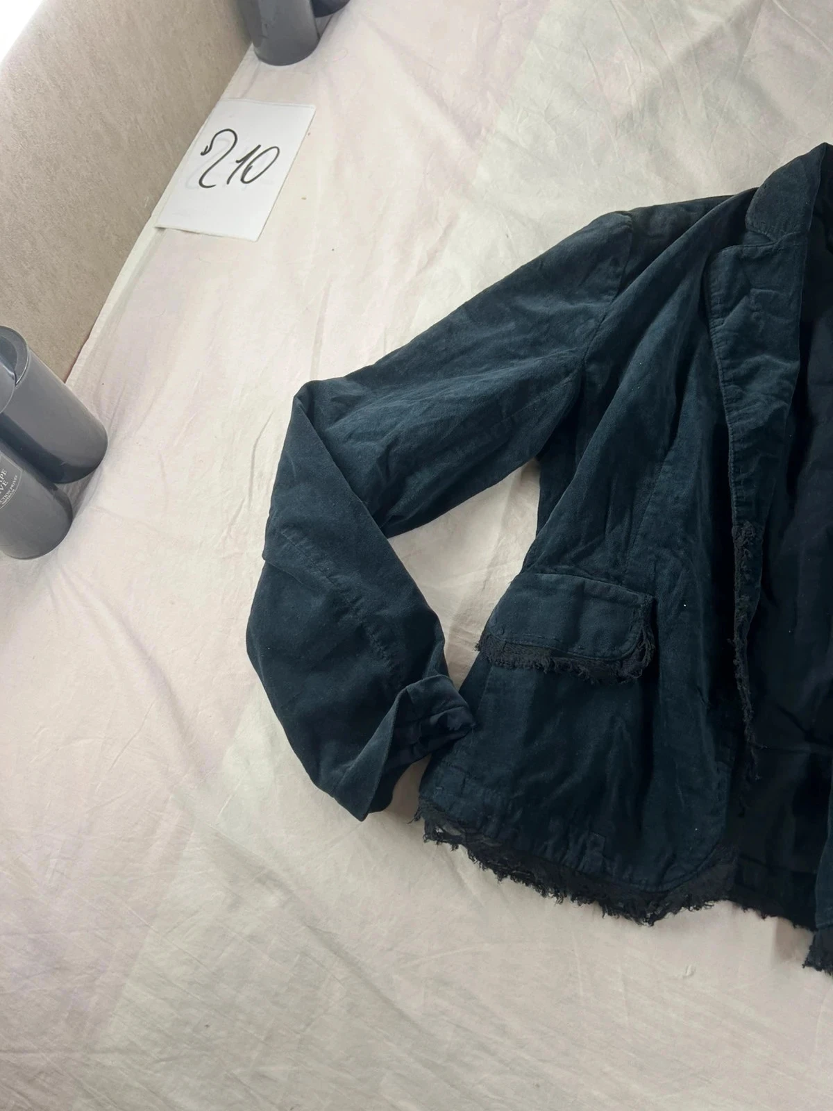 Blazer jaqueta leve azul marinho ap – photo 4